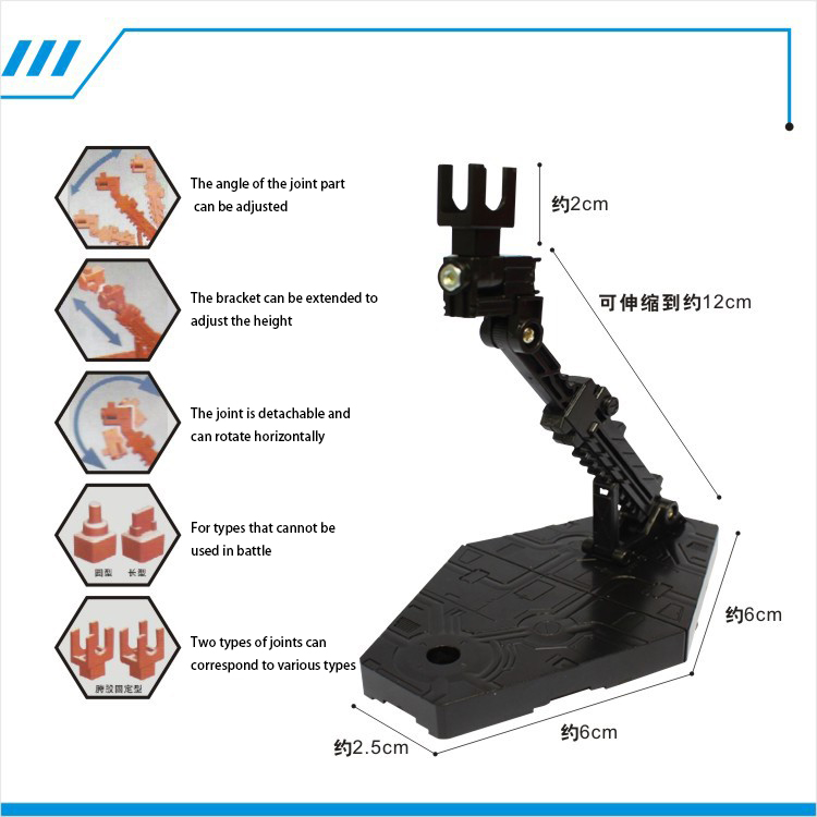สีAction Figure Stand Assembly - Model Kit Eva บทวิจารณ์และราคา