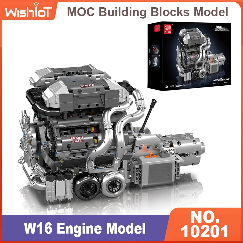 Mould King10201 ชุดประกอบรถสปอ - Model Kit Engine บทวิจารณ์และราคา